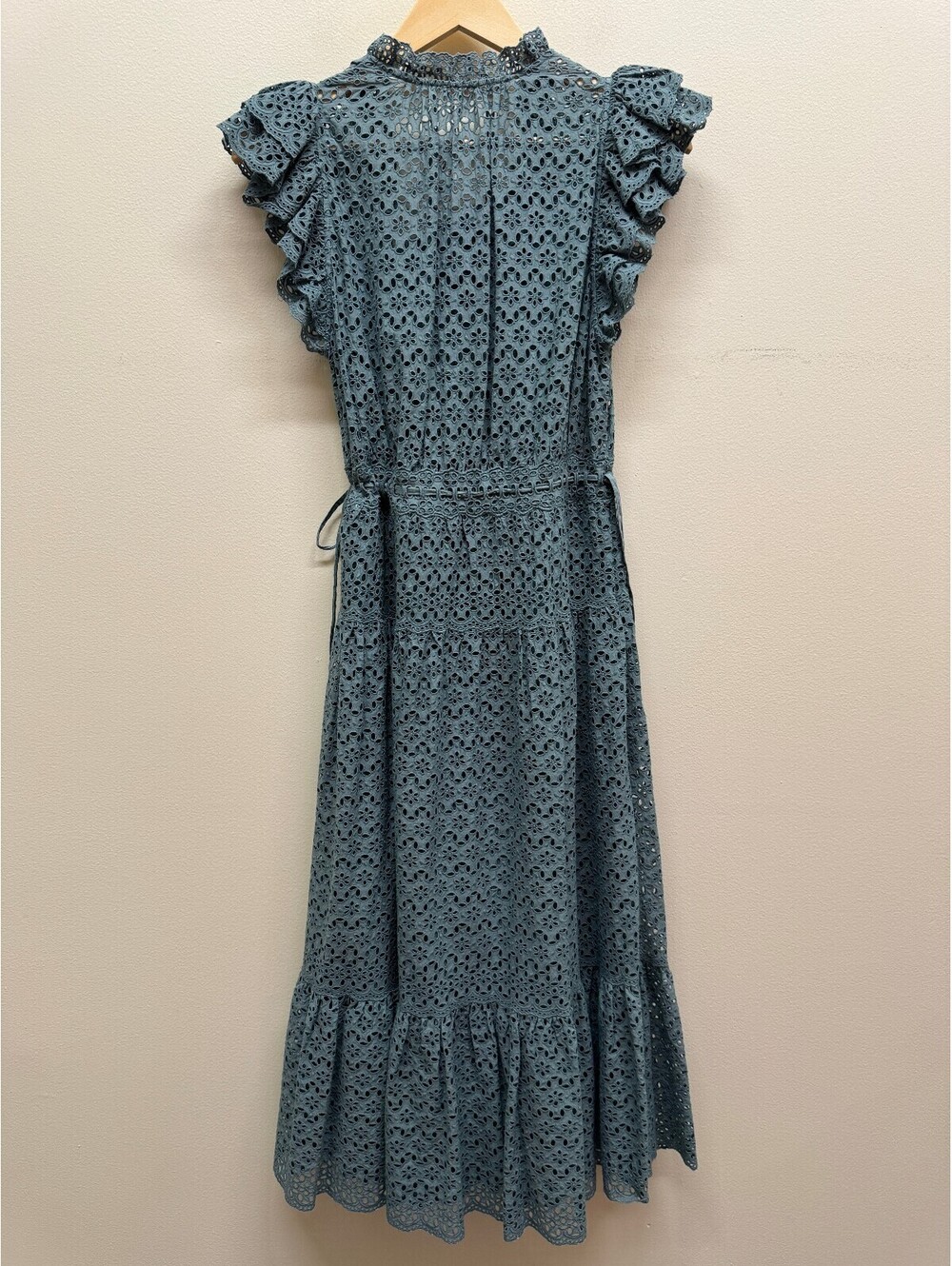 Ulla Johnson Lucille cottong eyelit maxi dress